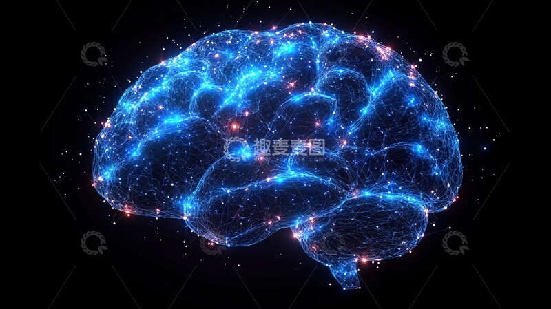 高清大图下载【趣麦麦图】低面脑智点低面人工智能