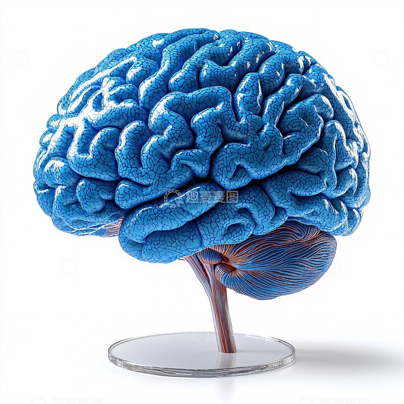 高清大图下载【趣麦麦图】人工智能蓝色大脑