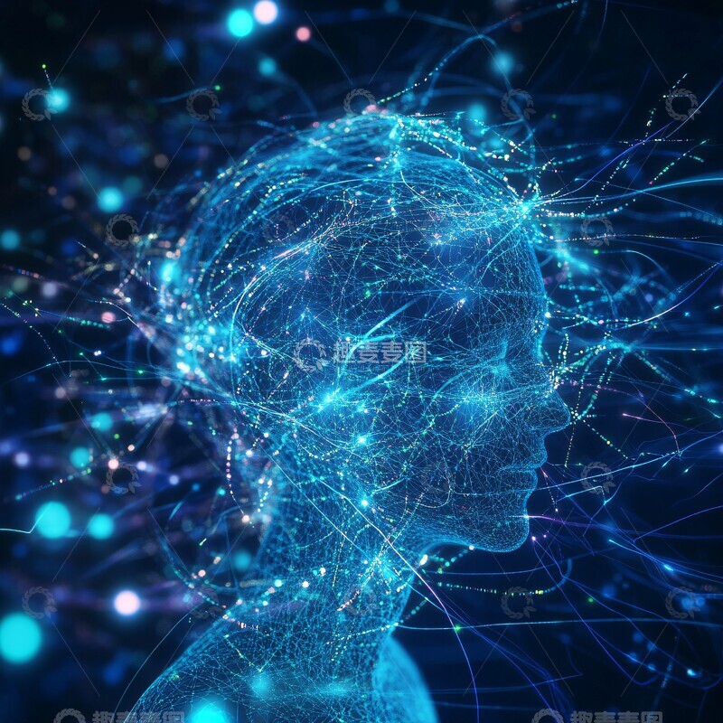 高清大图下载【趣麦麦图】数字智能网络1