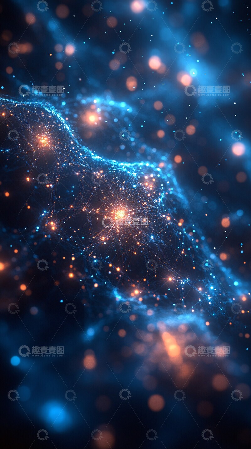 高清大图下载【趣麦麦图】未来科技网络图1