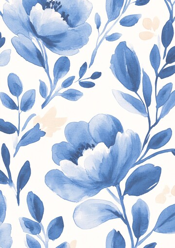 灰色印花花卉图案