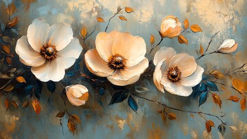 花卉油画花卉油画中性1