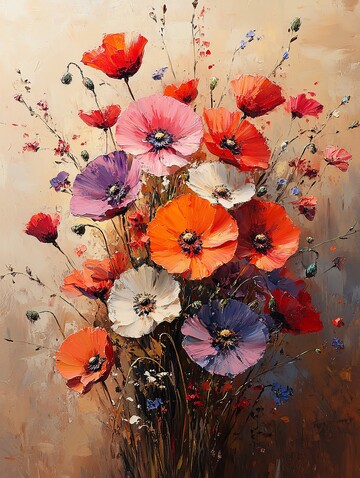 风信子多彩花束2