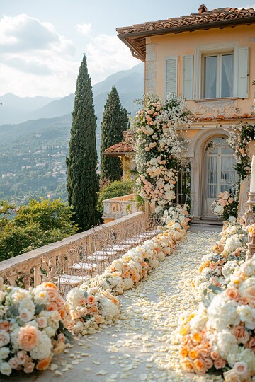 浪漫花语婚礼晨光1