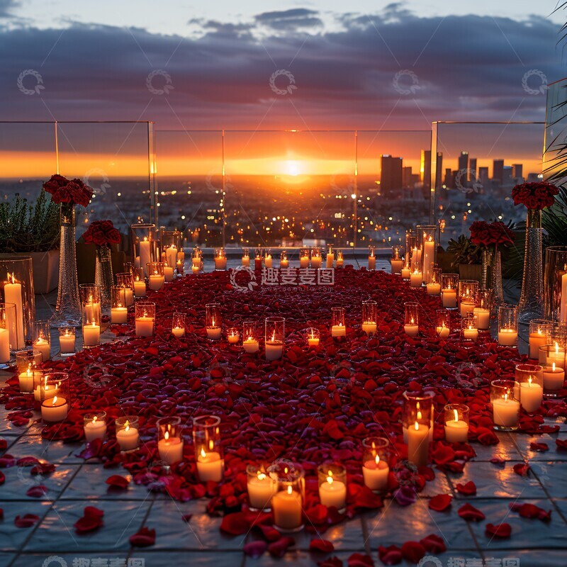 高清大图下载【趣麦麦图】红花海路花烛心1