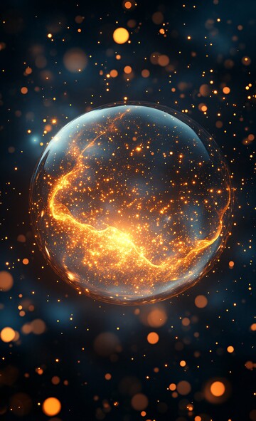 气泡星球发光图2