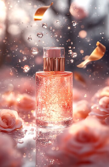 玫瑰金带面霜瓶1