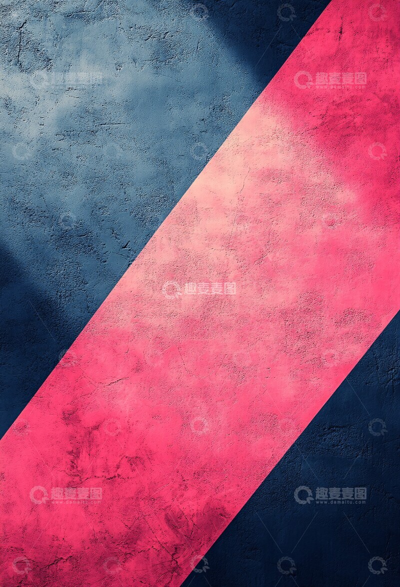 高清大图下载【趣麦麦图】浅蓝粉色彩图1