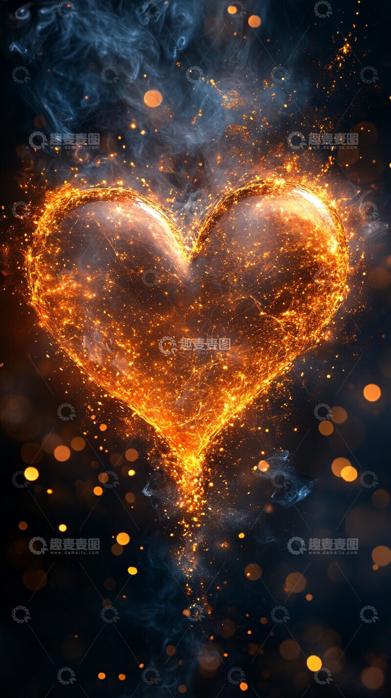 高清大图下载【趣麦麦图】暗金色调壁纸