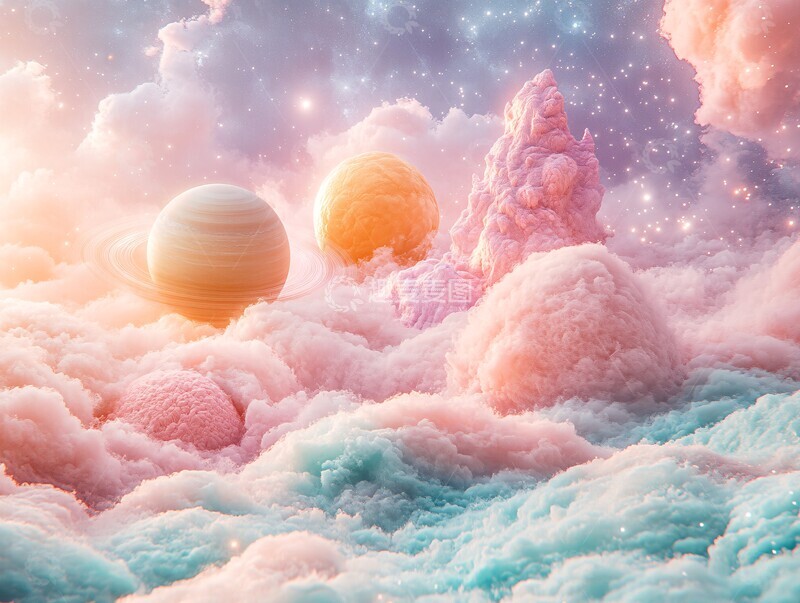 高清大图下载【趣麦麦图】梦幻星海梦幻星海背景2