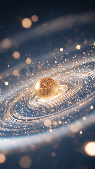 螺旋星系旋转轨迹2