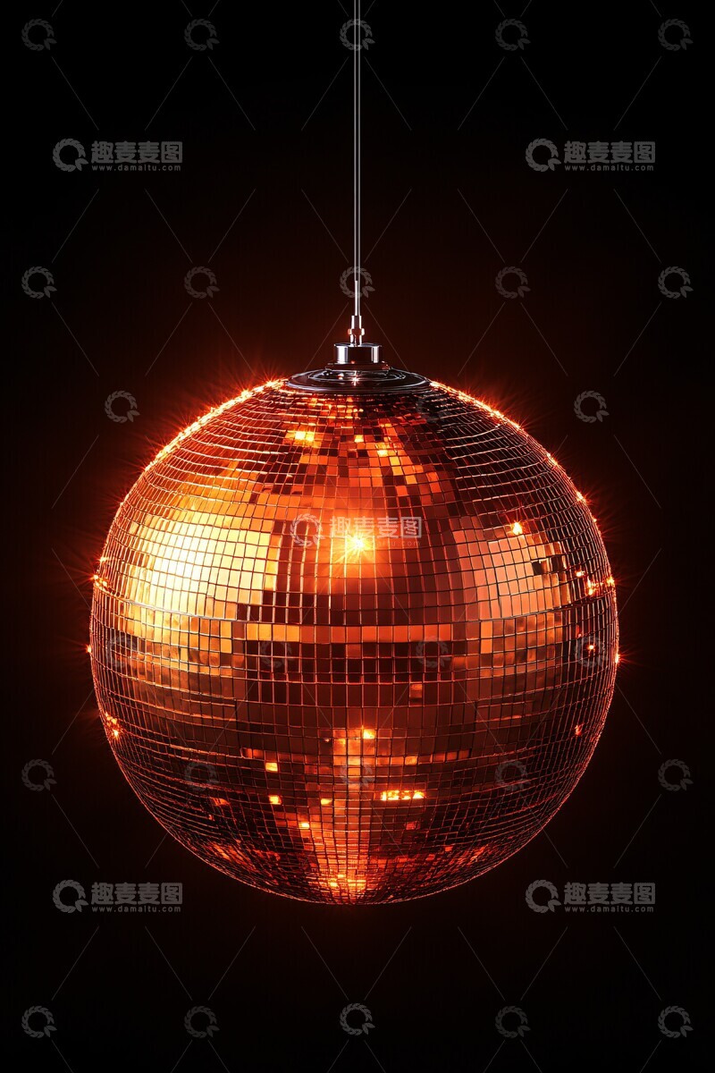 高清大图下载【趣麦麦图】迪斯科球与瓷砖1