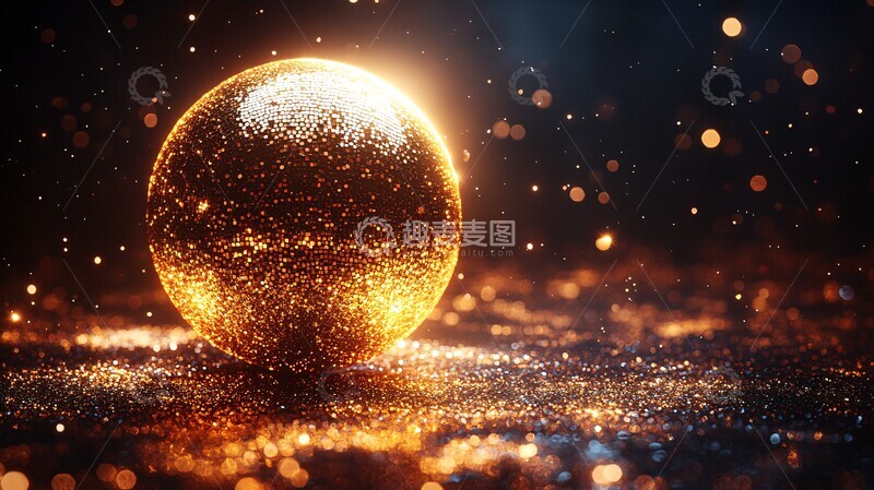 高清大图下载【趣麦麦图】金闪迪厅球迎新年2