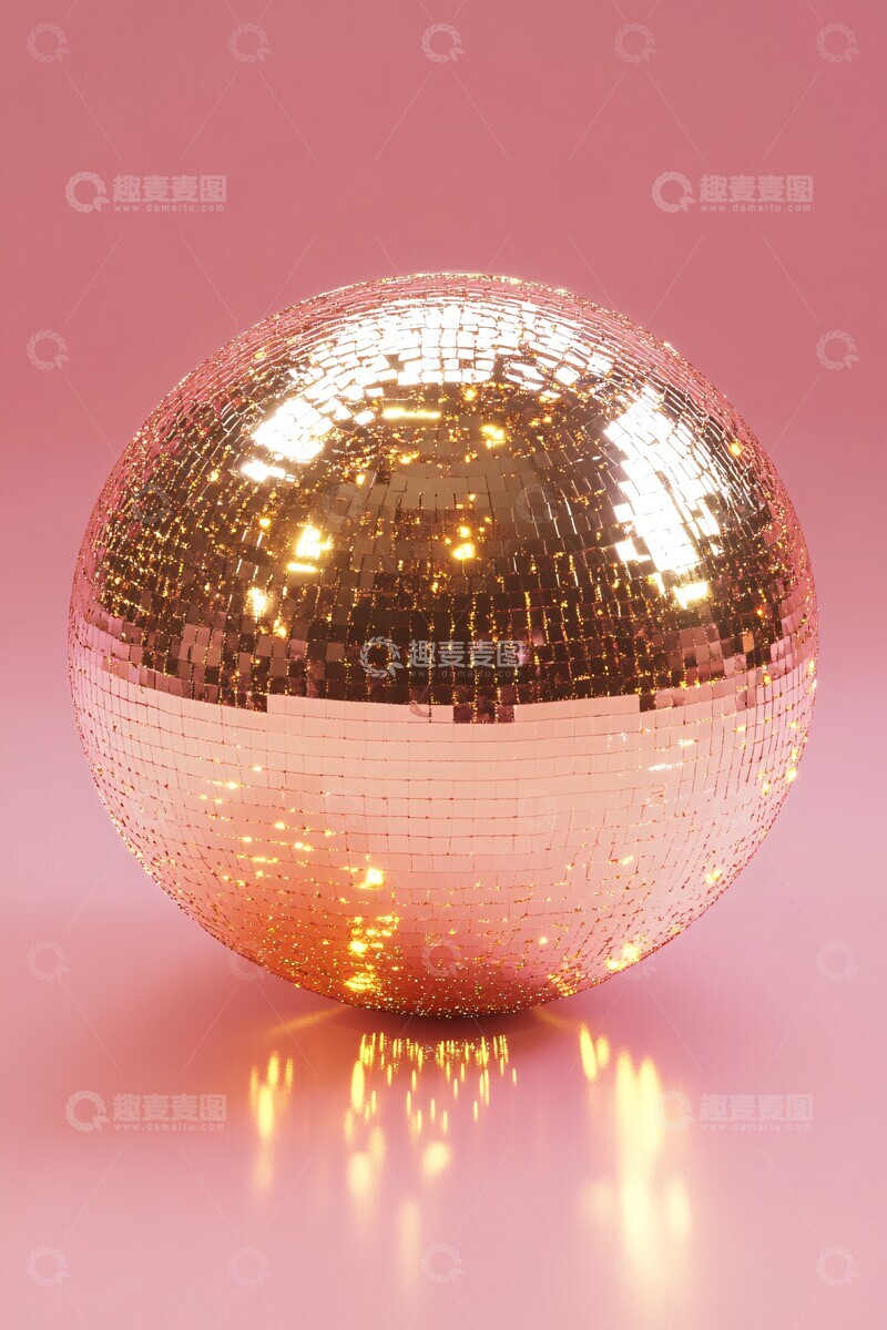 金色反光球金色反光球体1