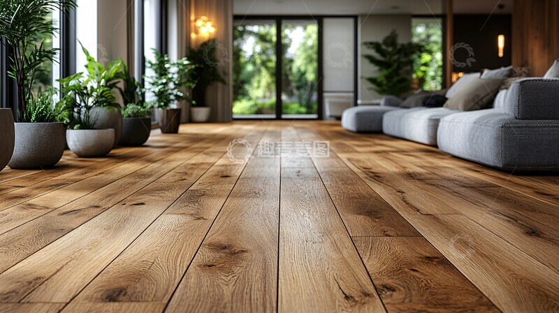 高清大图下载【趣麦麦图】木地板特写视角1