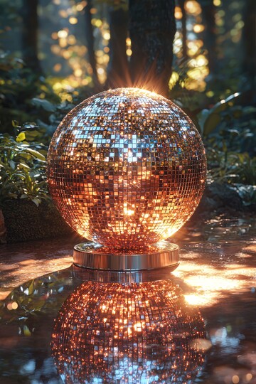 闪耀的迪斯科球