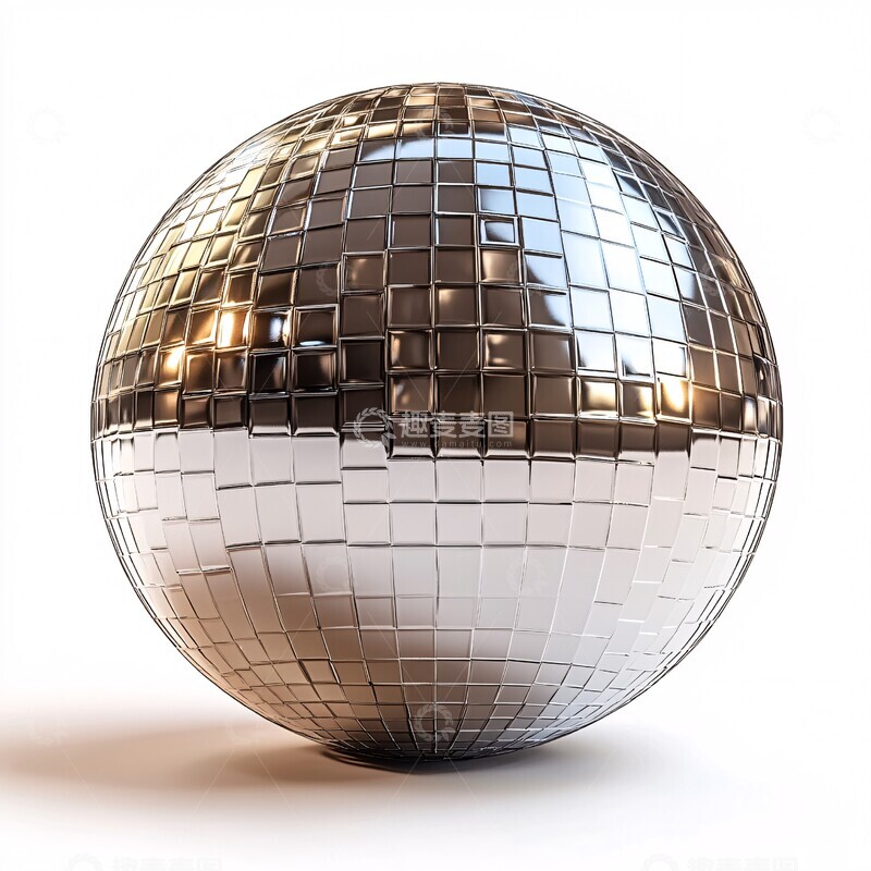 高清大图下载【趣麦麦图】球体慢慢消散