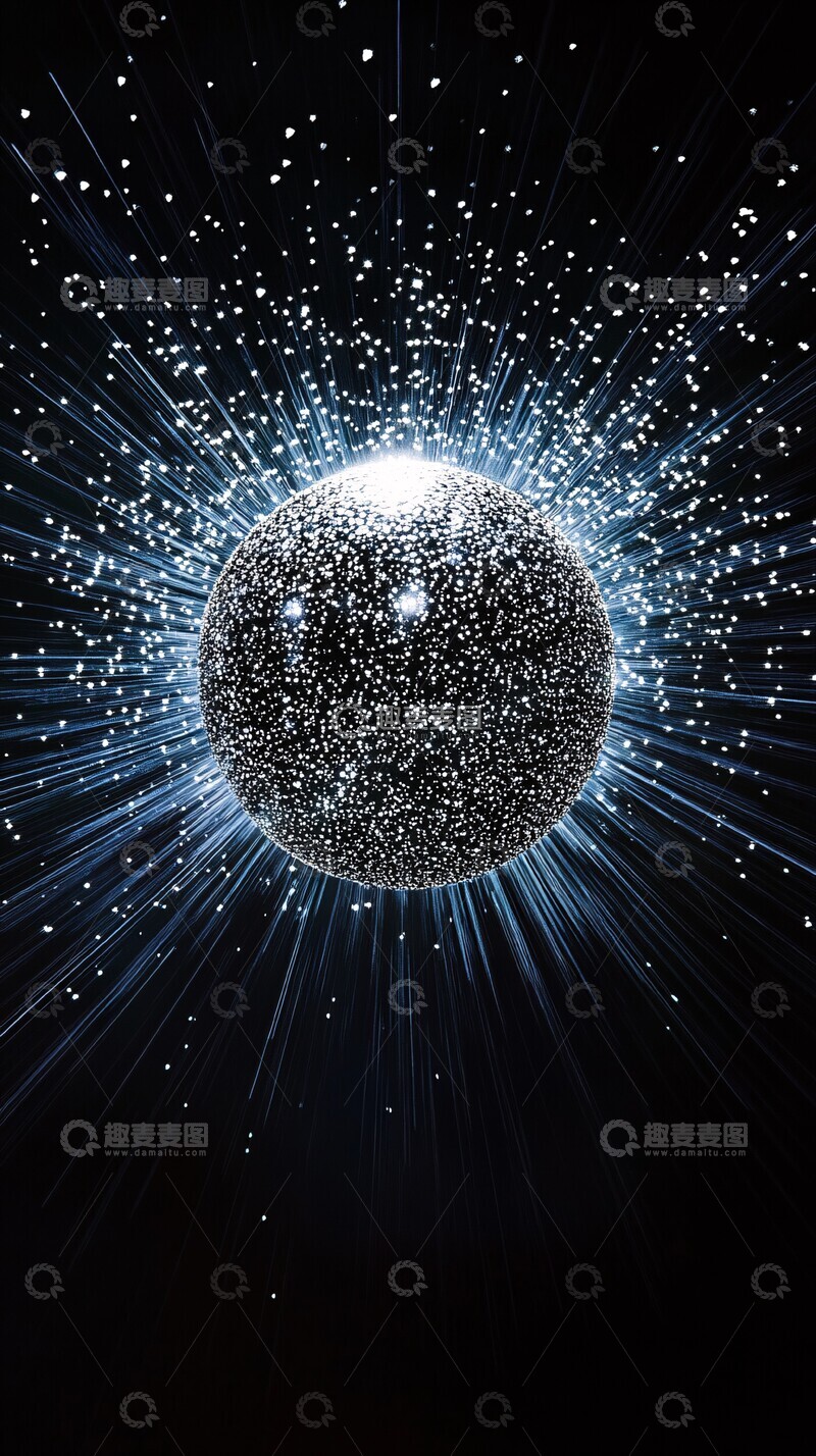 高清大图下载【趣麦麦图】星光球舞动空间