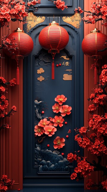 数字生日邀请设计2