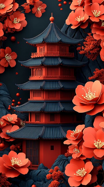 数字生日邀请设计