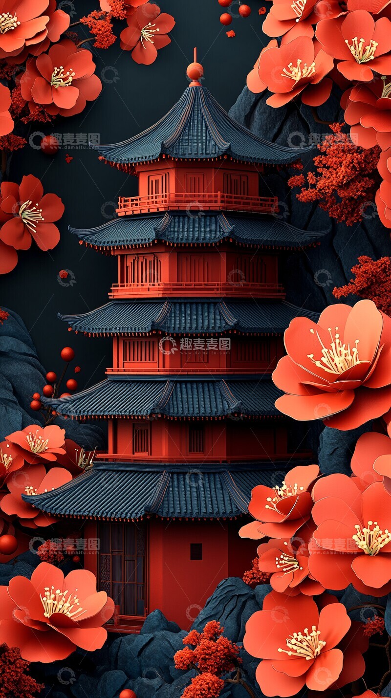 高清大图下载【趣麦麦图】数字生日邀请设计