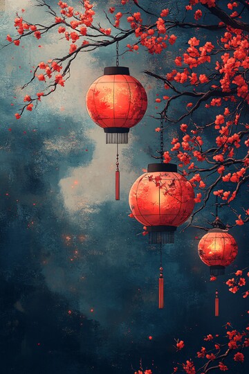 新年晚会海报空位