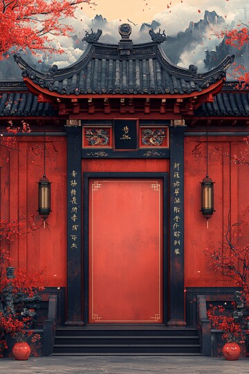 新年晚会海报空位1