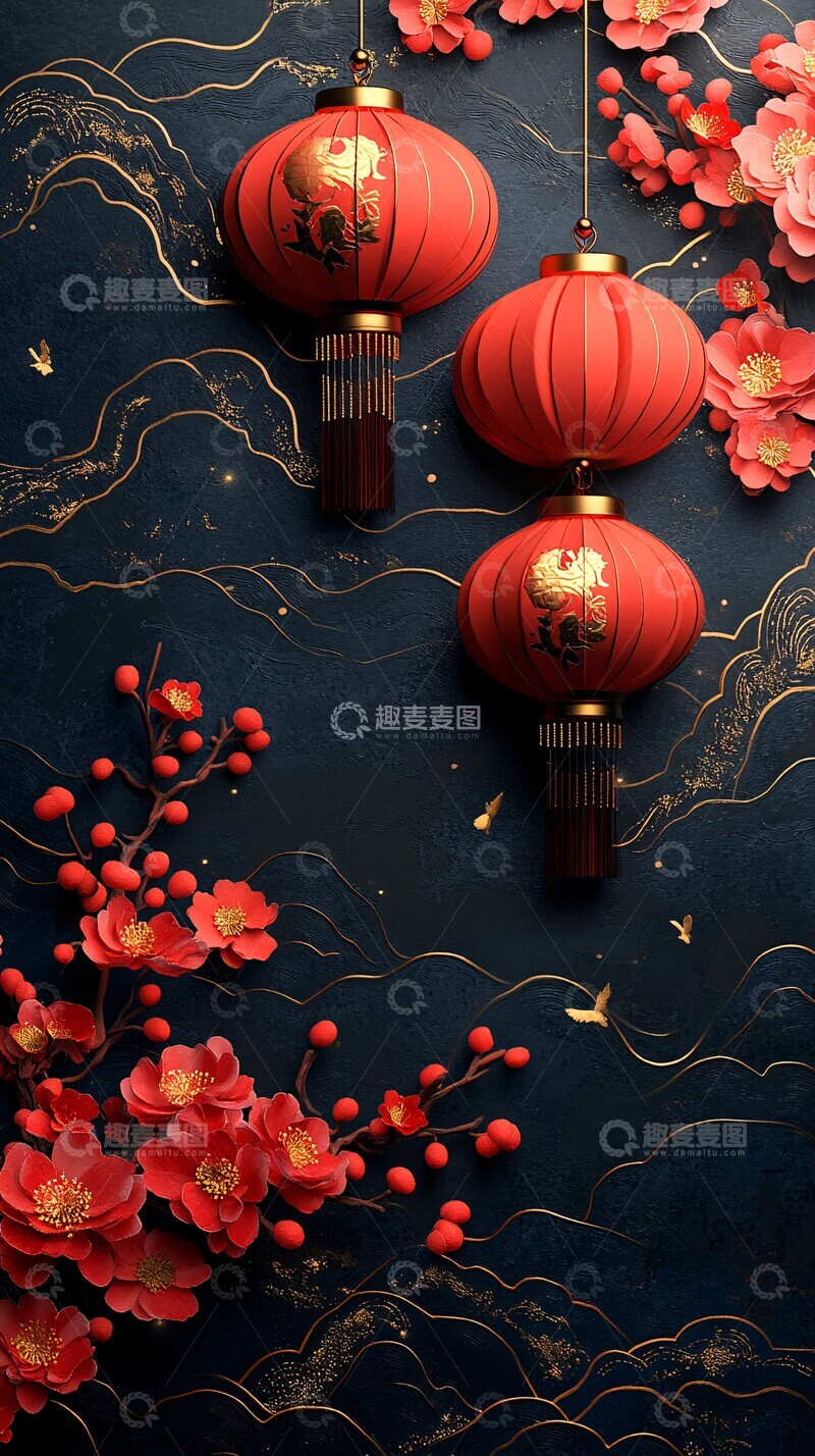 高清大图下载【趣麦麦图】数字生日邀请设计1