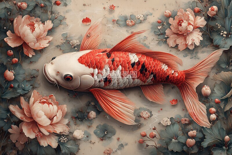 高清大图下载【趣麦麦图】红色风格海报2