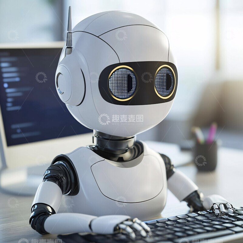 高清大图下载【趣麦麦图】银行聊天机器人1