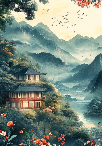 燕飞山河春意浓2