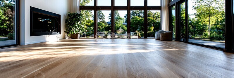 高清大图下载【趣麦麦图】橡木地板与白漆2