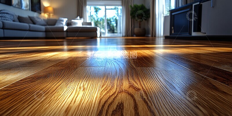 高清大图下载【趣麦麦图】橡木地板客厅
