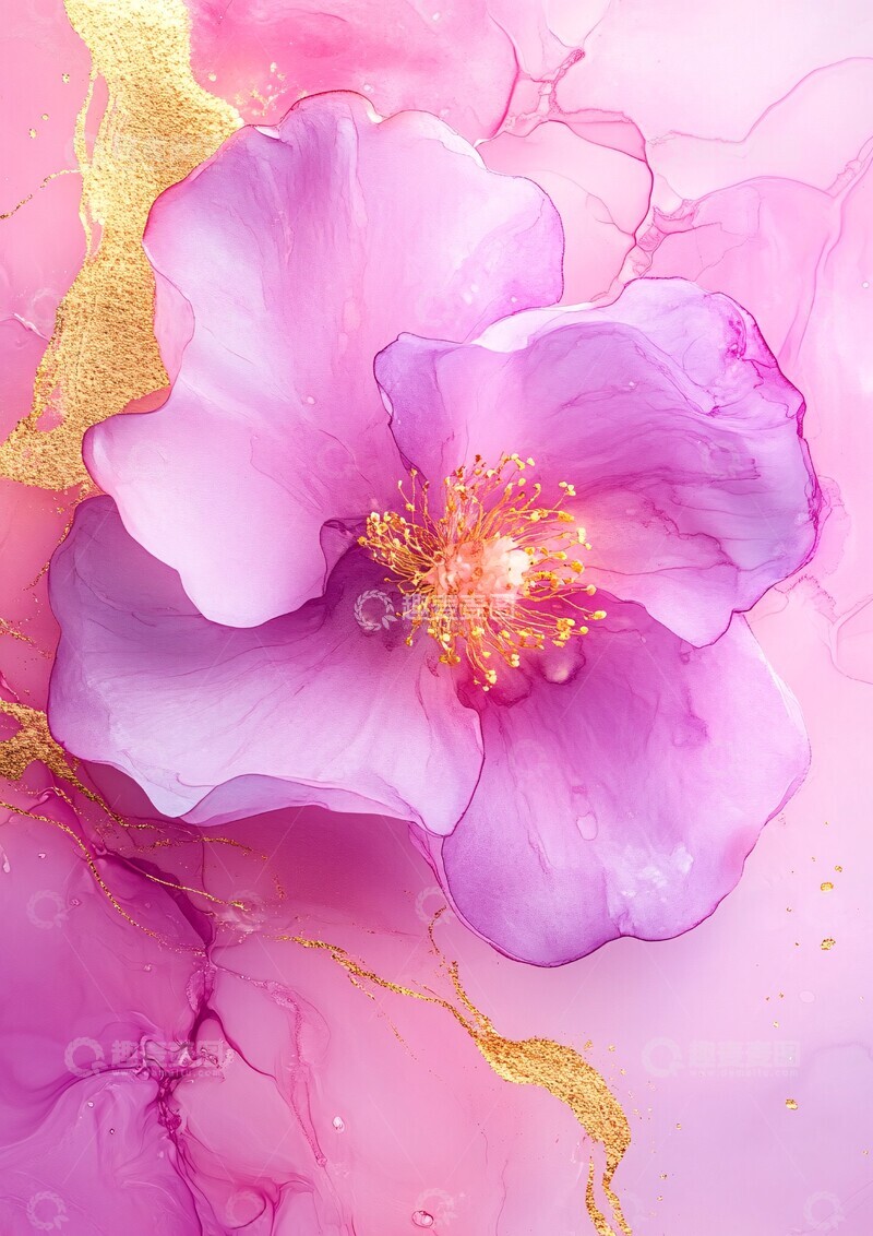 高清大图下载【趣麦麦图】粉色花艺壁纸2