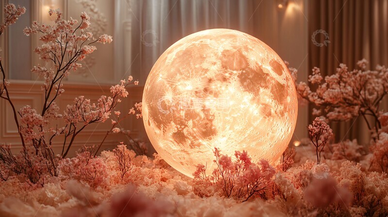 高清大图下载【趣麦麦图】月亮婚礼装饰1