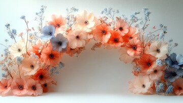 花卉拱门花卉拱门花朵1