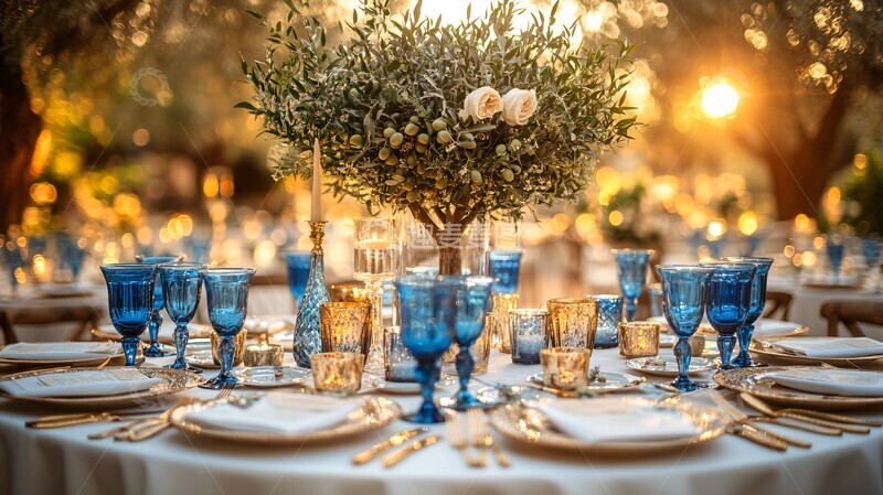 高清大图下载【趣麦麦图】婚礼餐桌装饰1