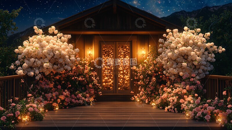 高清大图下载【趣麦麦图】阳台花艺装饰2