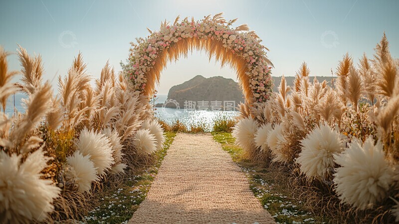 高清大图下载【趣麦麦图】拱门仪式结束