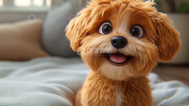 高清大图下载【趣麦麦图】白背景上的狗2