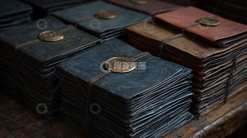 高清大图下载【趣麦麦图】邀请函与印章