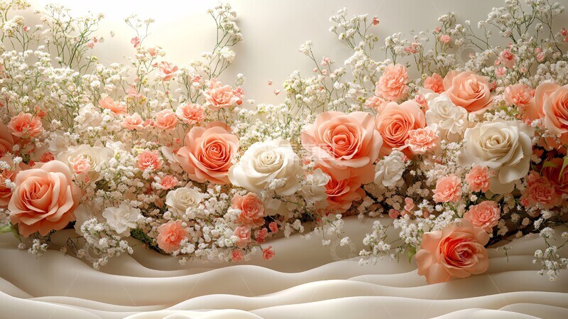 高清大图下载【趣麦麦图】婚礼花卉装饰