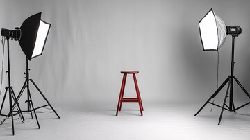 摄影棚灯光设备布置