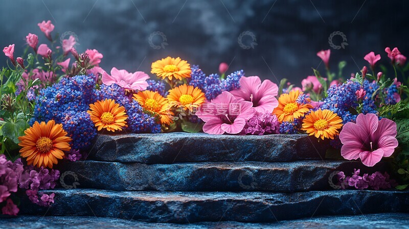 高清大图下载【趣麦麦图】皇家花冠三层讲台1