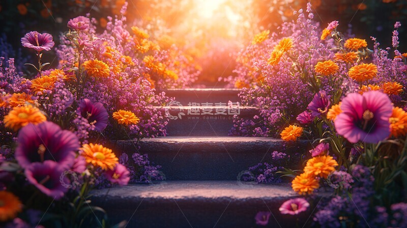 高清大图下载【趣麦麦图】皇家花冠三层讲台