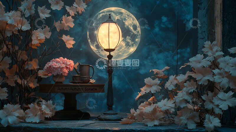 高清大图下载【趣麦麦图】秋日奏鸣曲舞台1