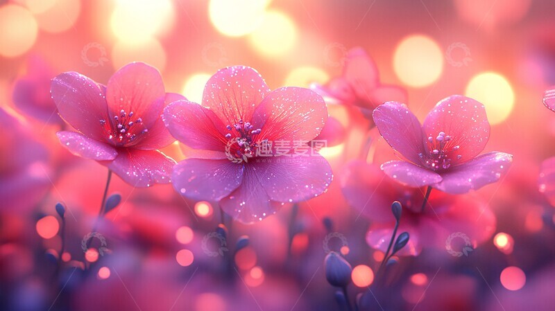 高清大图下载【趣麦麦图】红磨坊表演中的花朵2