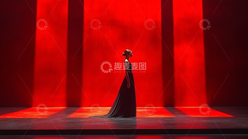 高清大图下载【趣麦麦图】舞台时尚背景2