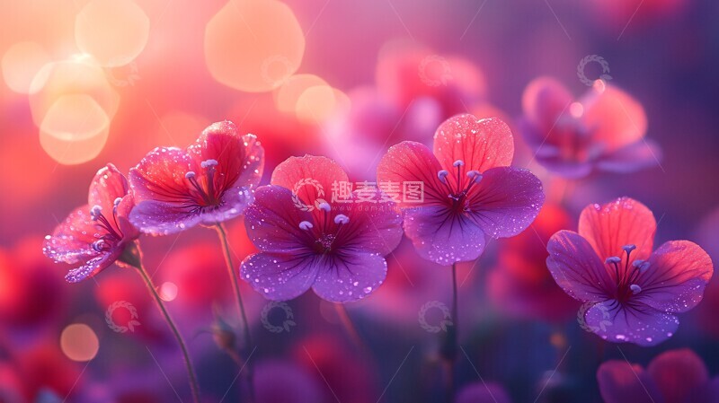 高清大图下载【趣麦麦图】红磨坊表演中的花朵