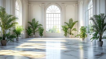 白色背景婚纱摄影场景1